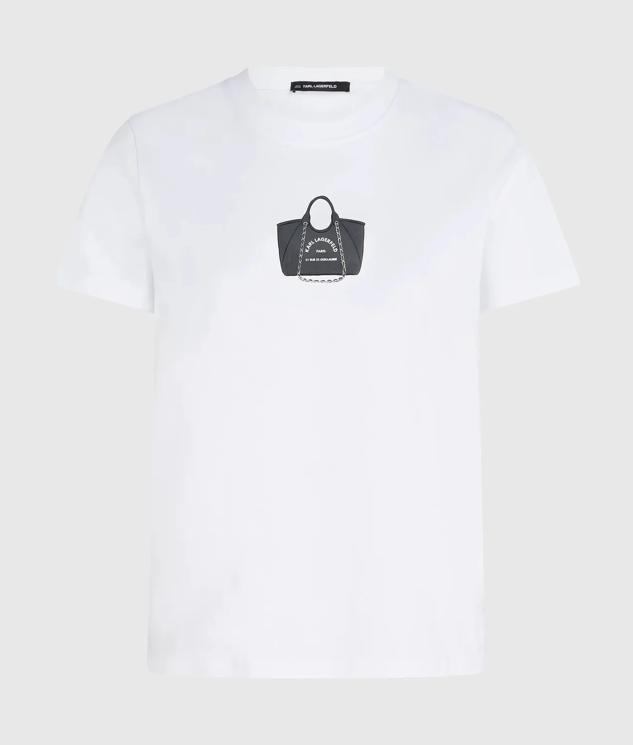Karl Lagerfeld Bag Motif T-Shirt XS-XXL Bio-Baumwolle