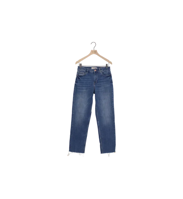 Mos Mosh MMStella Straight Jeans Blau 26 High Waist
