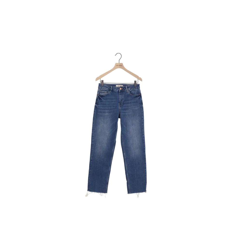Mos Mosh MMStella Straight Jeans Blau 26 High Waist