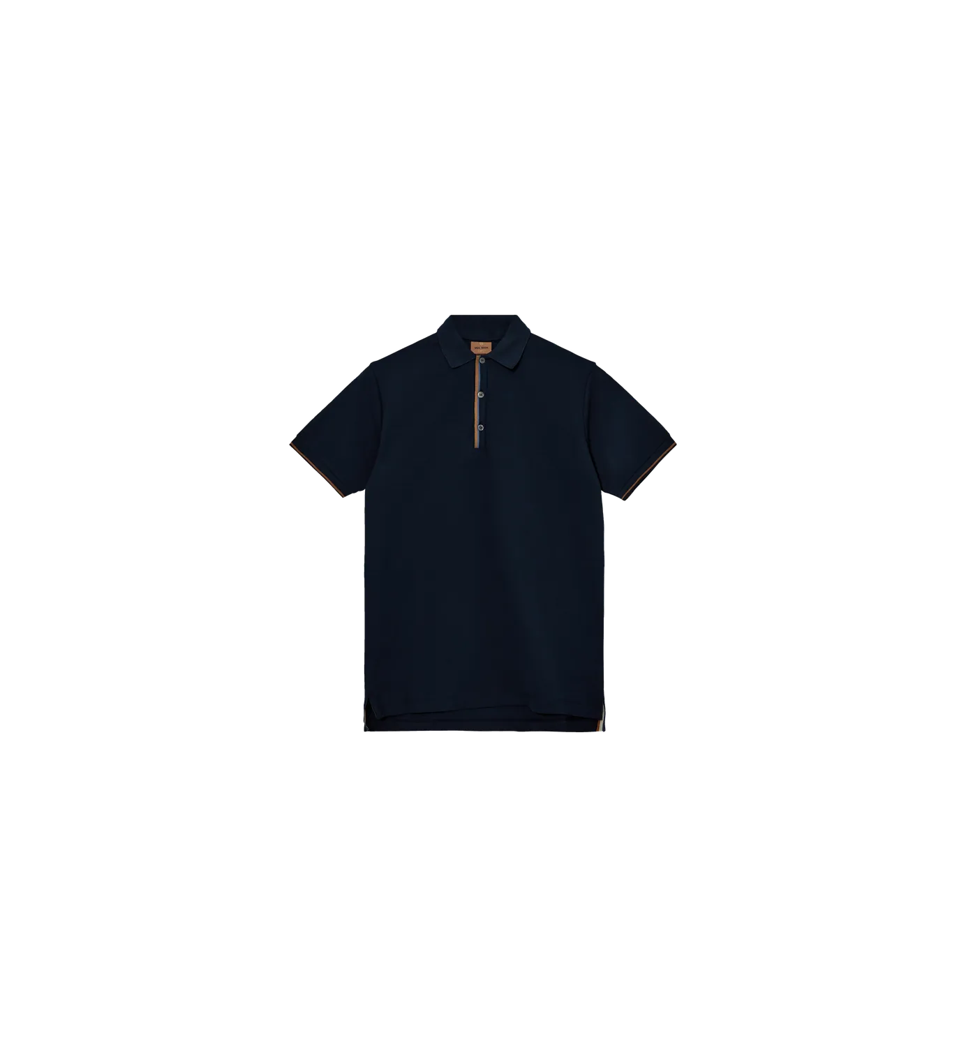 Mos Mosh MMGHarvey Polo T-Shirt Chocolate Brown Regular
