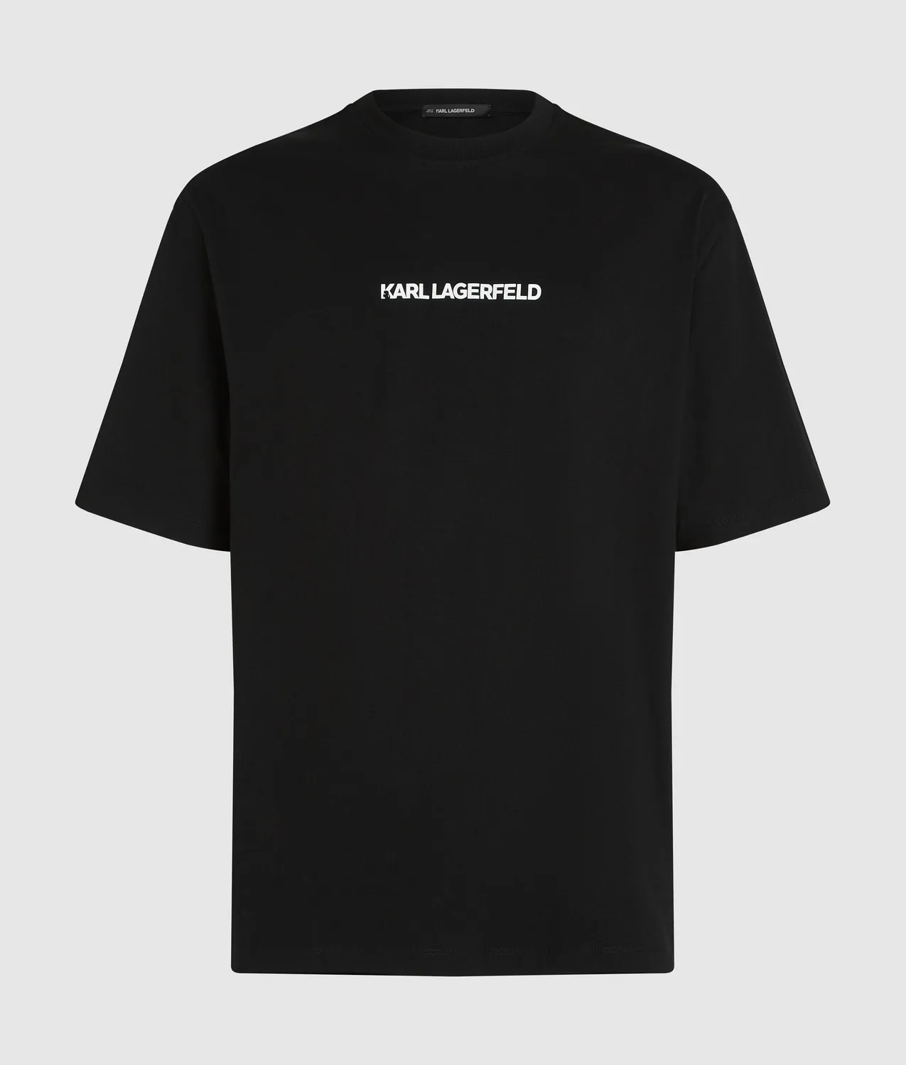 Karl Lagerfeld Portrait T-Shirt Unisex Baumwolle