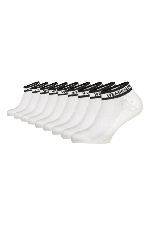 Alife & Kickin JohnnyAK Sneaker Socken Weiß 9er Herren
