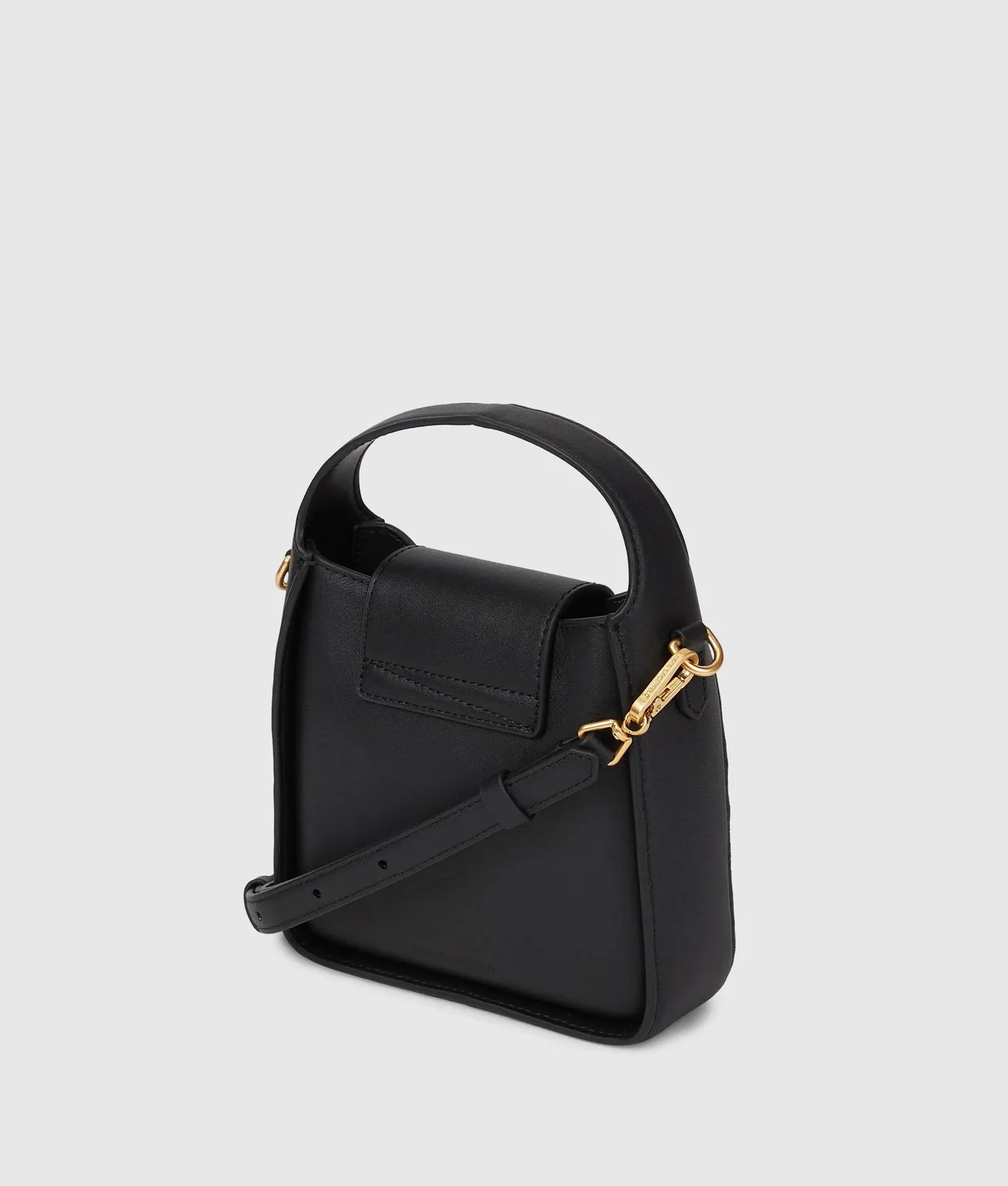 Karl Lagerfeld K/Signature Small Hobo Bag Leder Schwarz