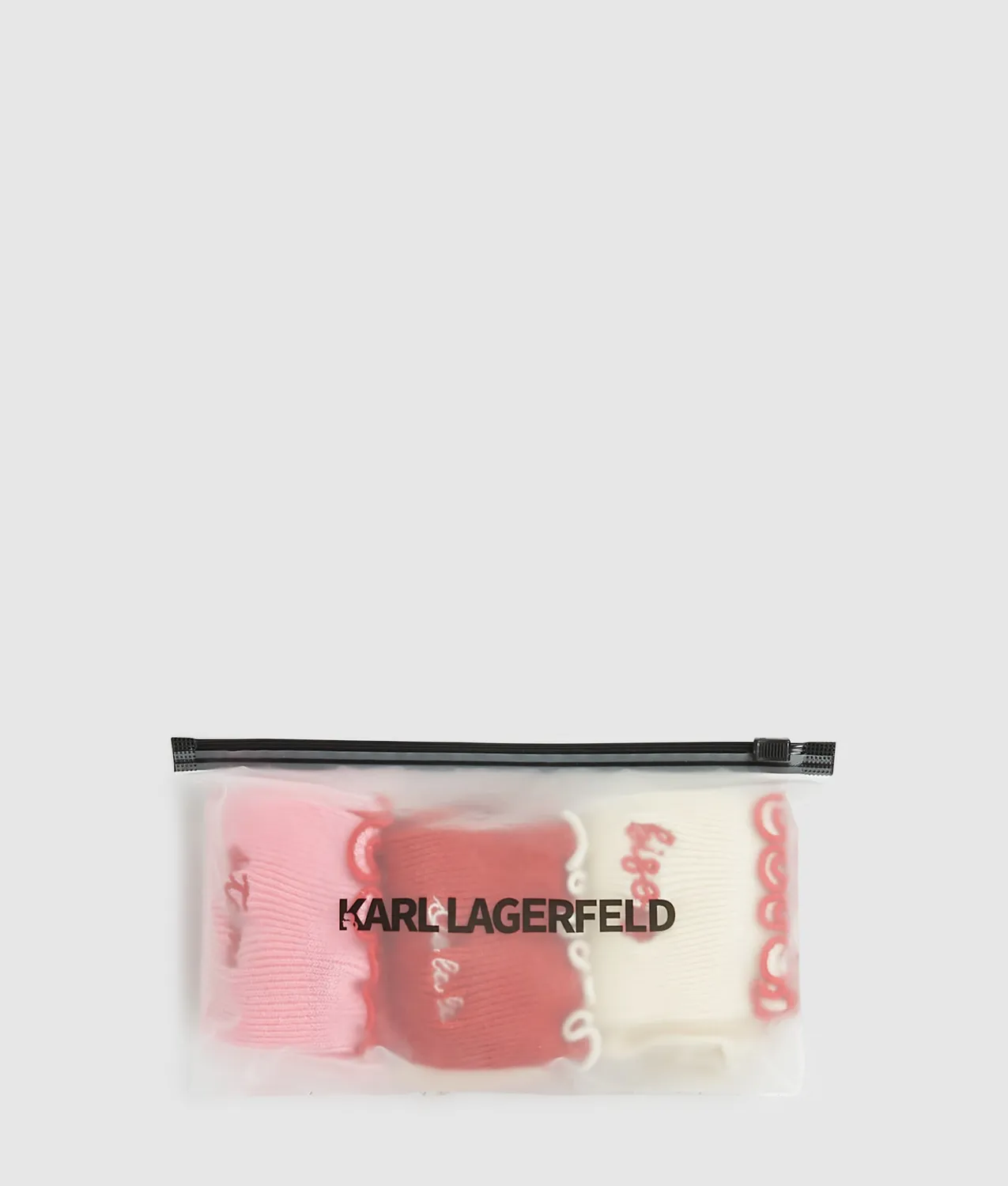 Karl Lagerfeld Love Notes Socken 3er-Pack Baumwolle