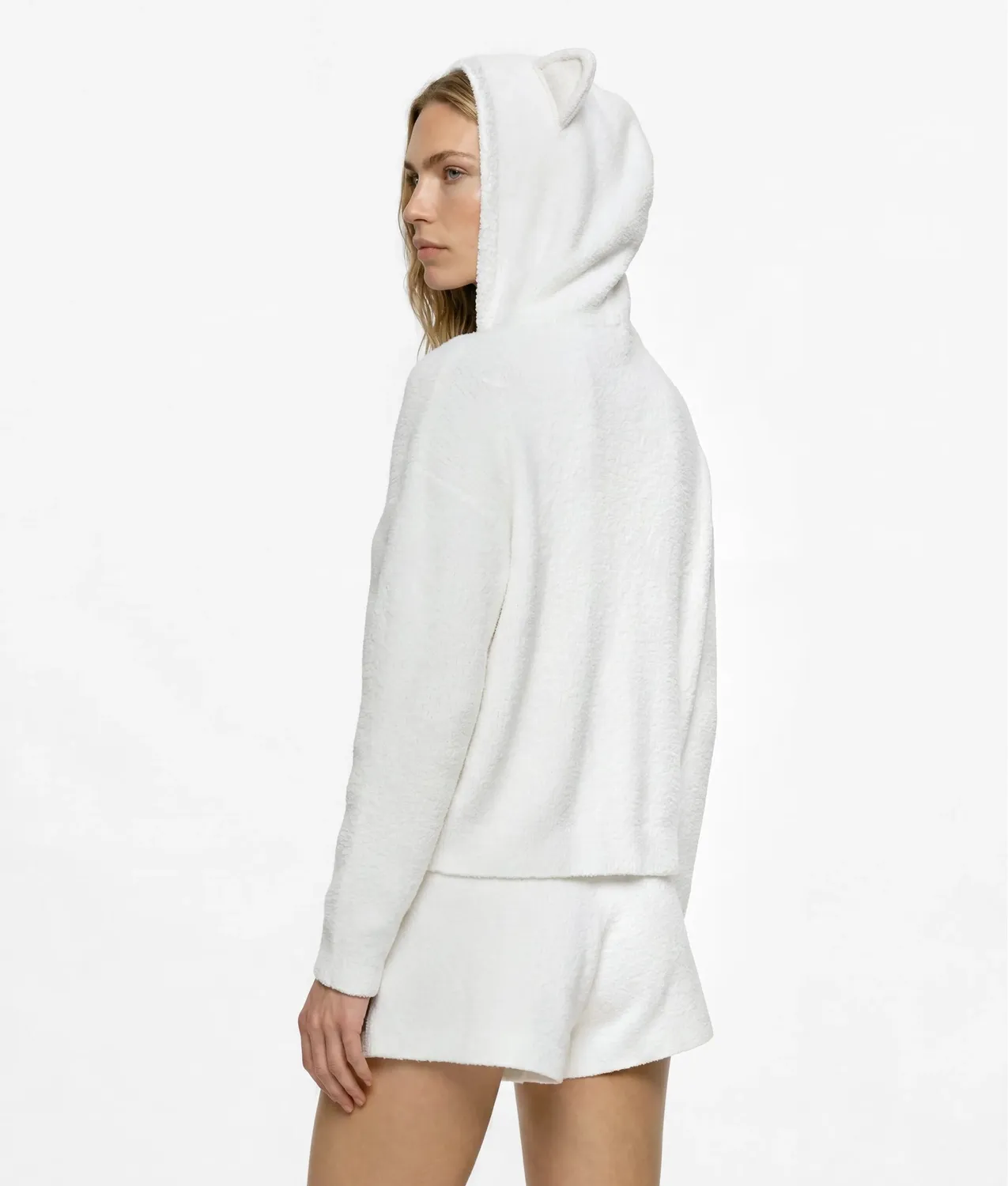 Karl Lagerfeld Ikon Choupette Damen Hoodie Flauschig