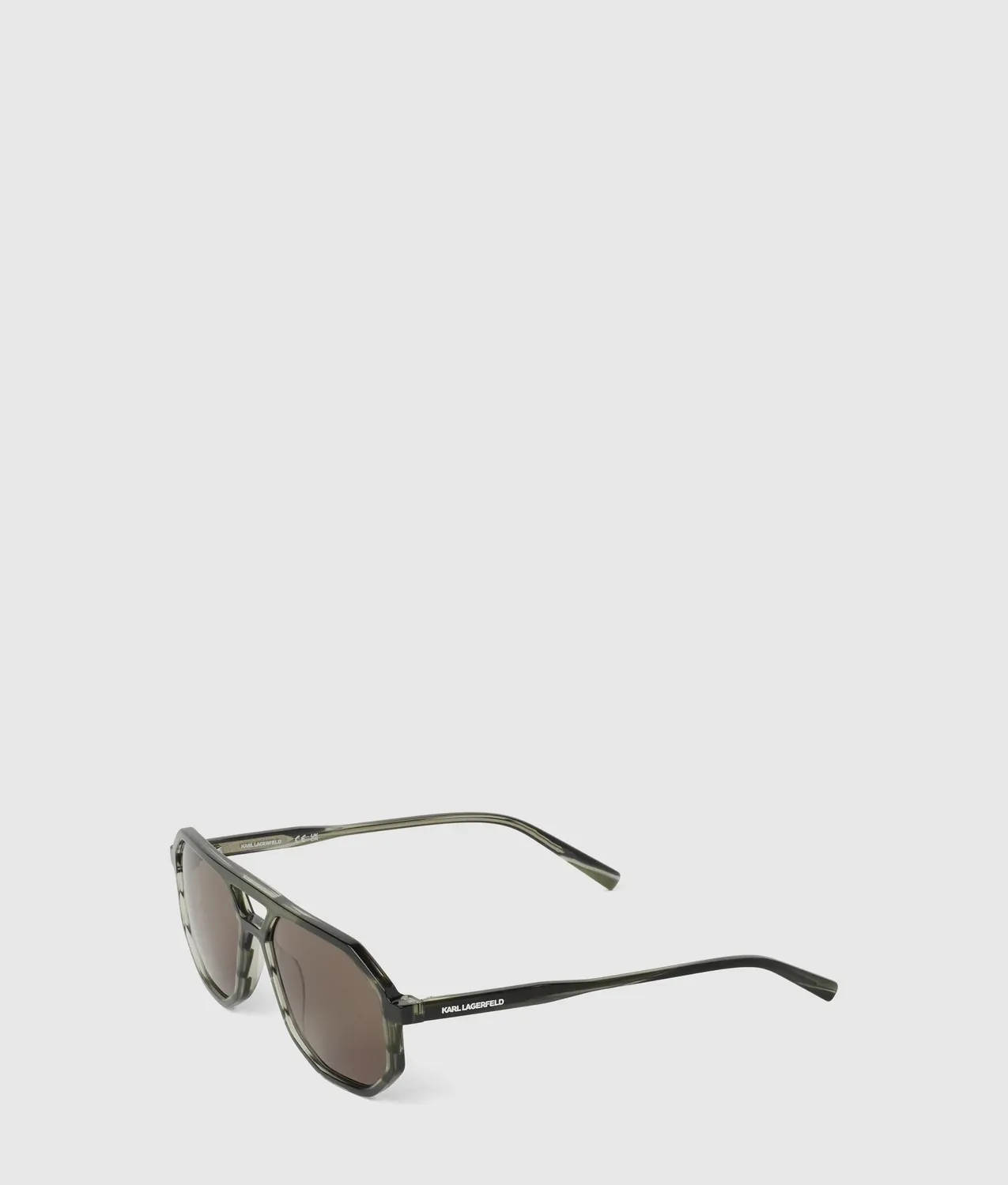 Karl Lagerfeld Slim Navigator Sonnenbrille Schwarz One Size