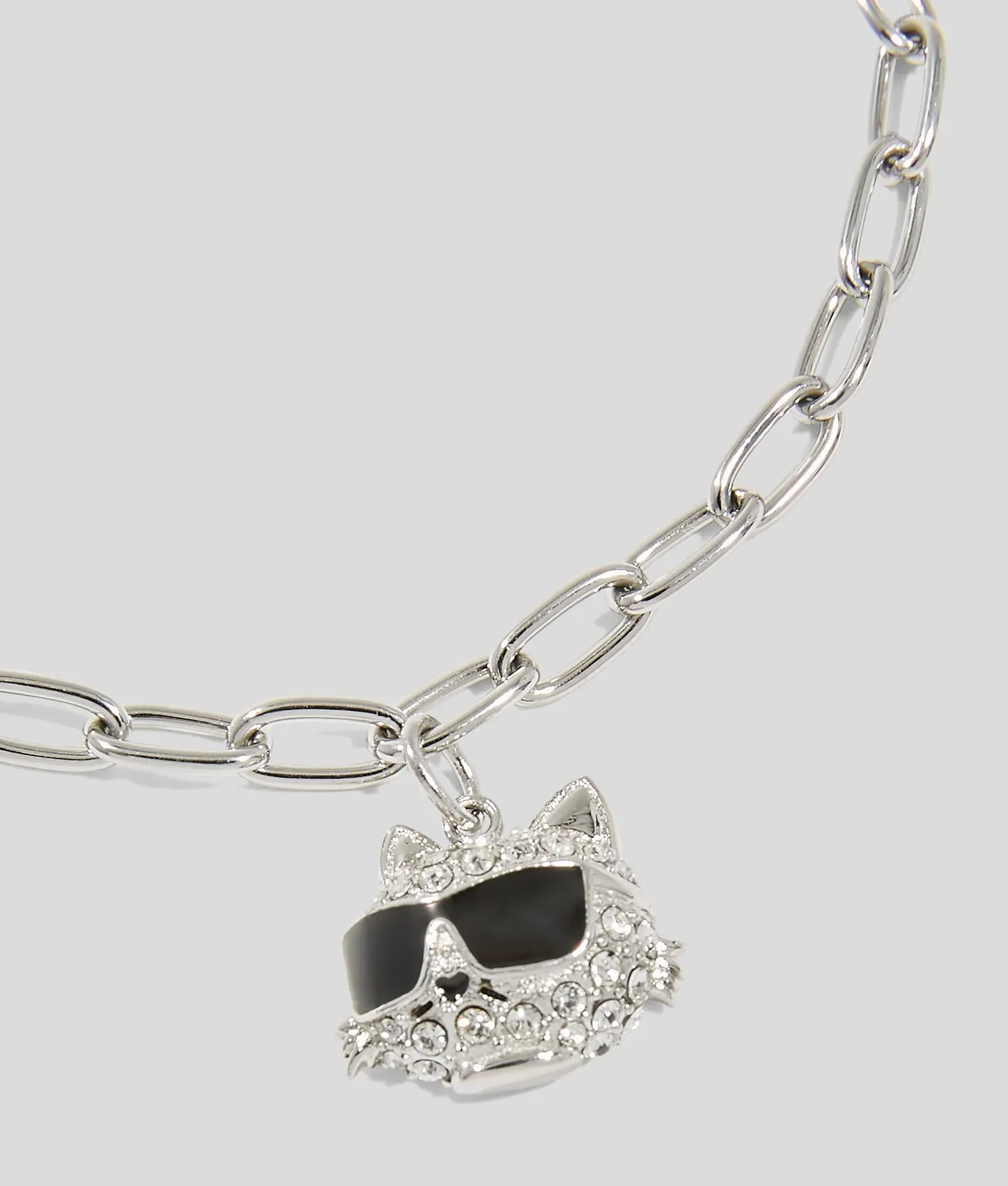 Karl Lagerfeld Ikon Choupette Armband Herz Pavé