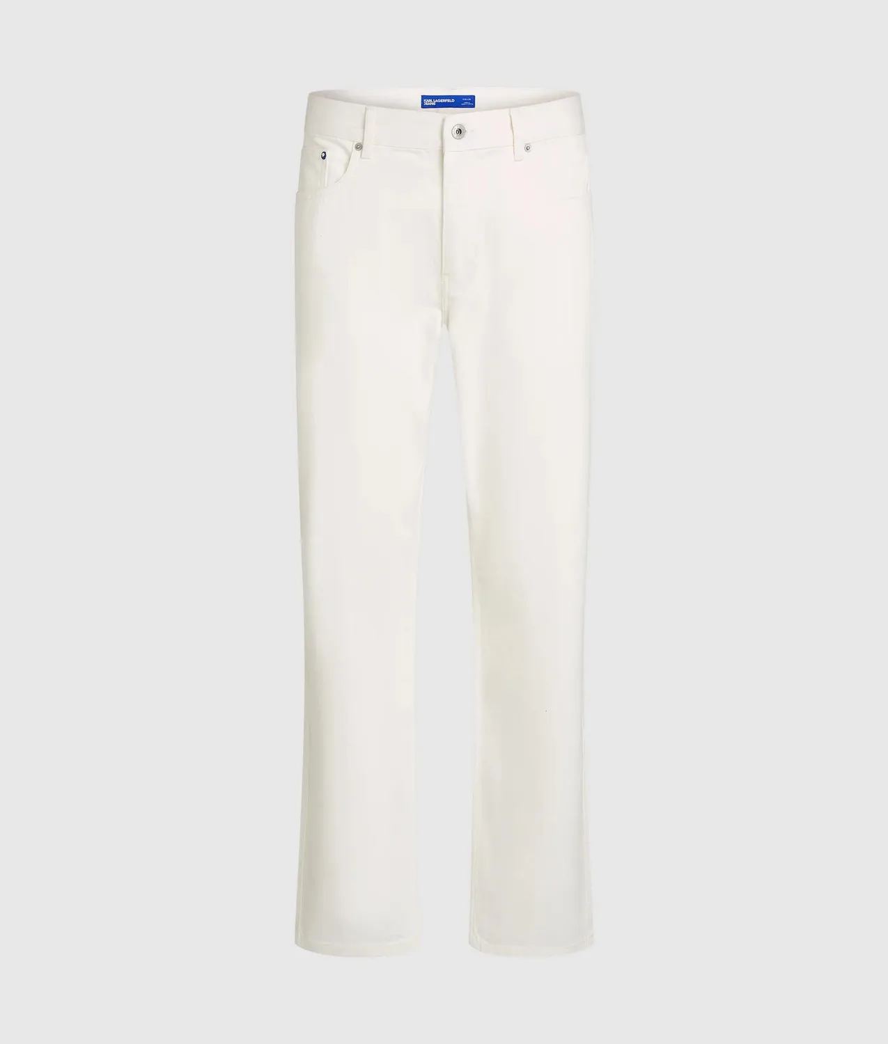 Karl Lagerfeld Jeans Carpenter Jeans weiß gerader Schnitt