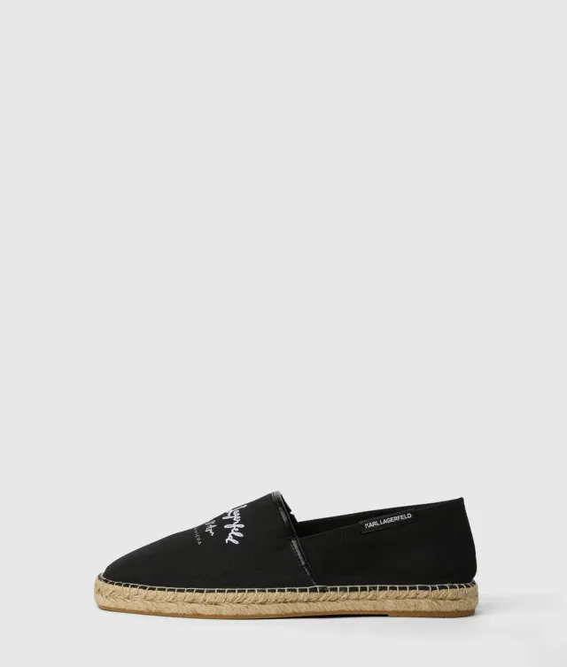 Karl Lagerfeld Kamino Riviera Espadrilles Canvas Slip-on