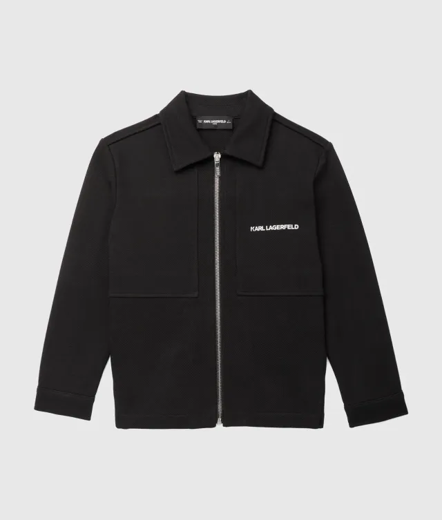 Karl Lagerfeld Boys Cardigan Zip Baumwollmix