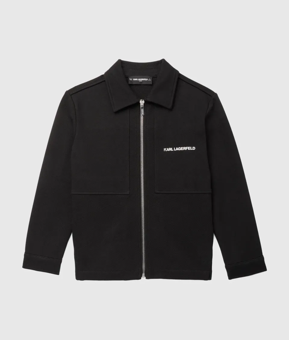 Karl Lagerfeld Boys Cardigan Zip Baumwollmix
