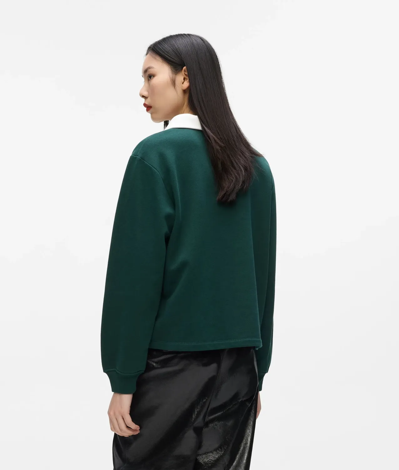 Karl Lagerfeld Signature Polo-Sweatshirt Bio XS-XXL
