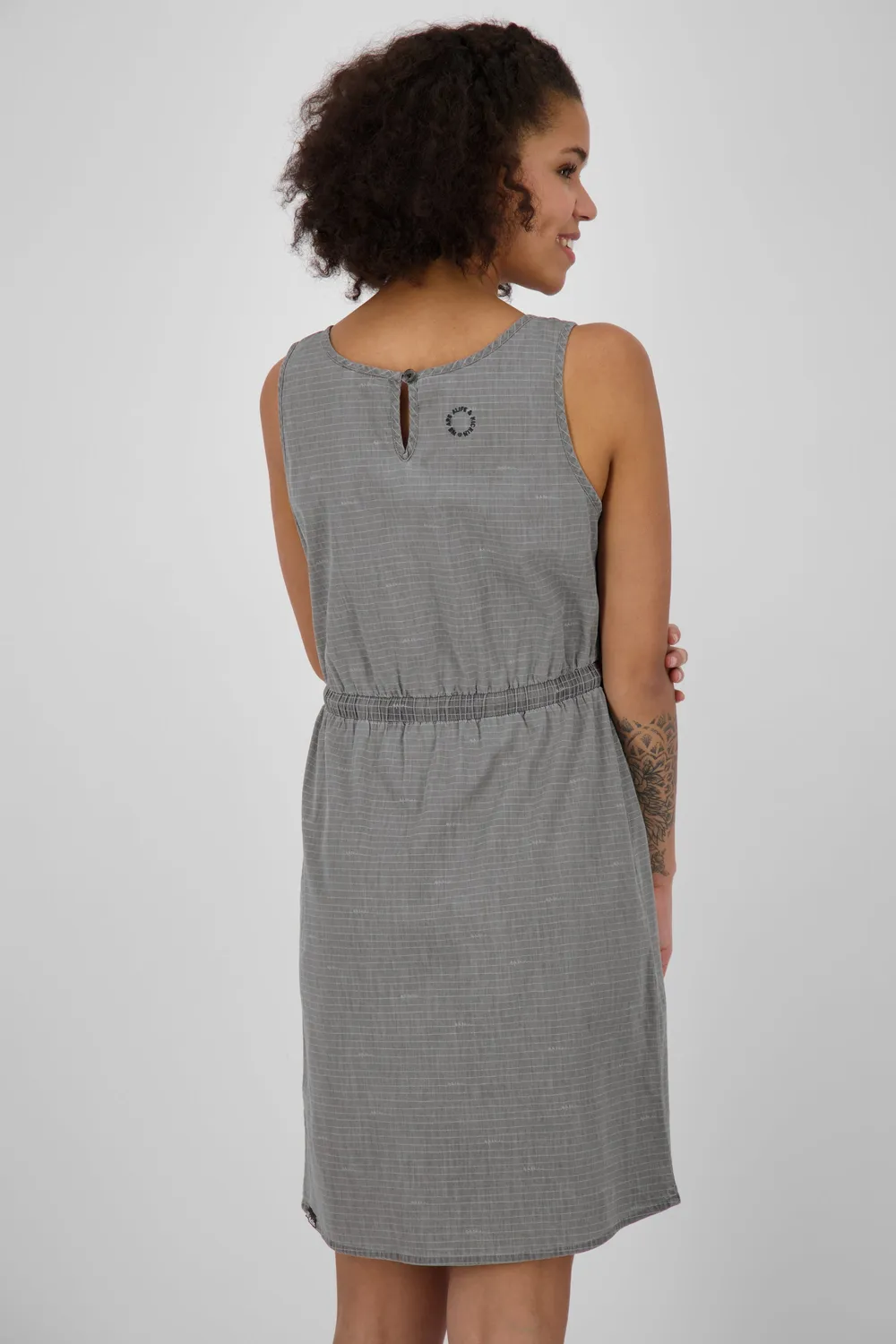 Alife & Kickin DojaAK DNM B Kleid Grau Denim