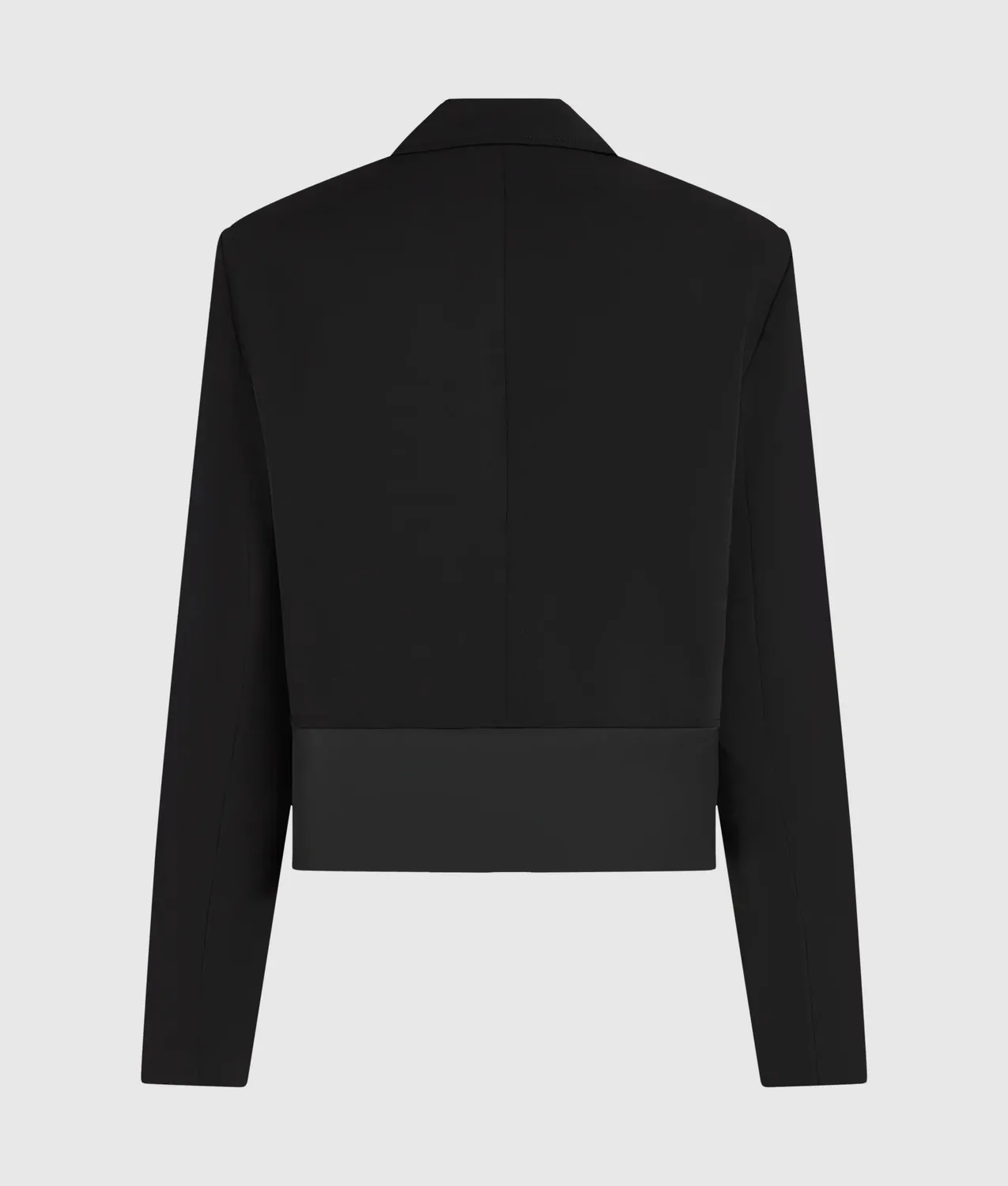 Karl Lagerfeld Buckle Blazer Damen einreihig schwarz