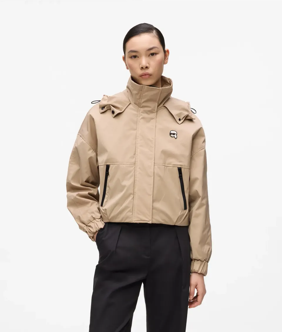 Karl Lagerfeld Ikon Kapuzenjacke Damen leicht
