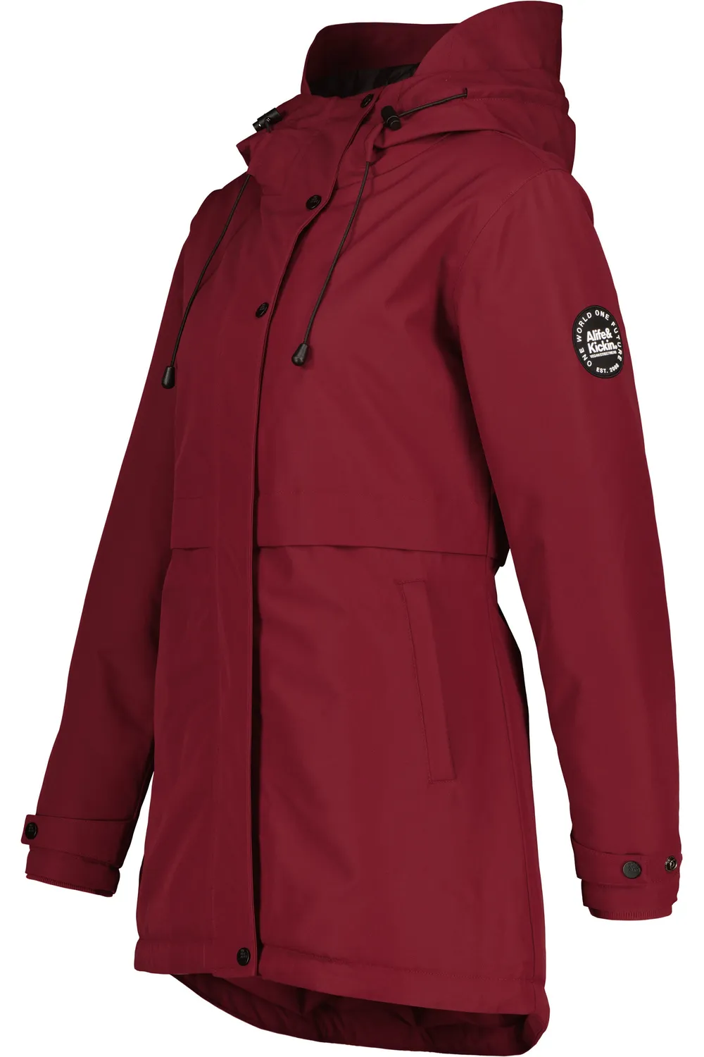 Alife & Kickin MarlyAK A Funktionsjacke Dunkelrot tailliert