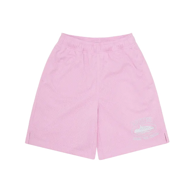 Corteiz OG Alcatraz Mesh Short Shorts Pink Mesh