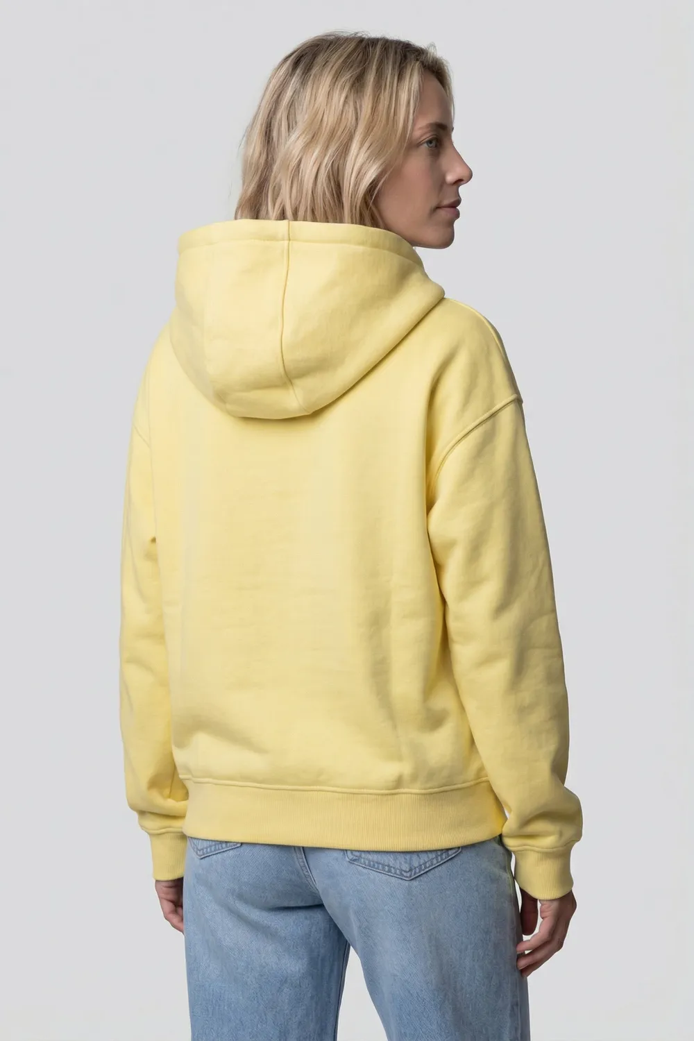 Alife & Kickin LivAK A Sweatjacke Gelb kurz mit Kapuze