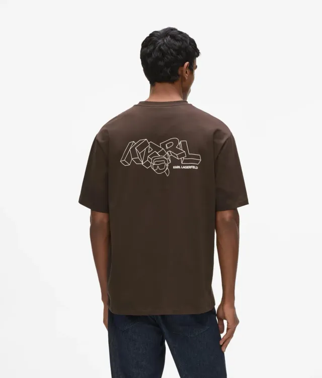 Karl Lagerfeld Ikon Graphic T-Shirt XS-XXL Baumwoll-Mix