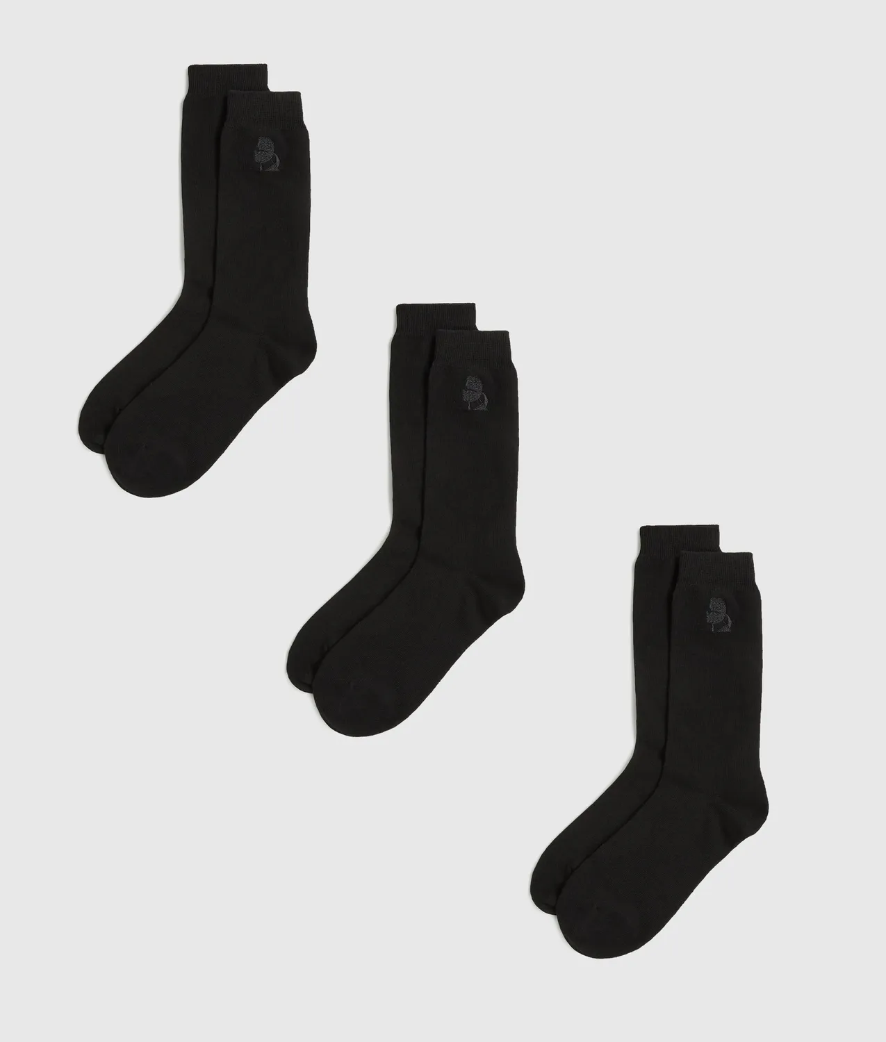 Karl Lagerfeld Ikon Kameo Socken 3er-Pack midi