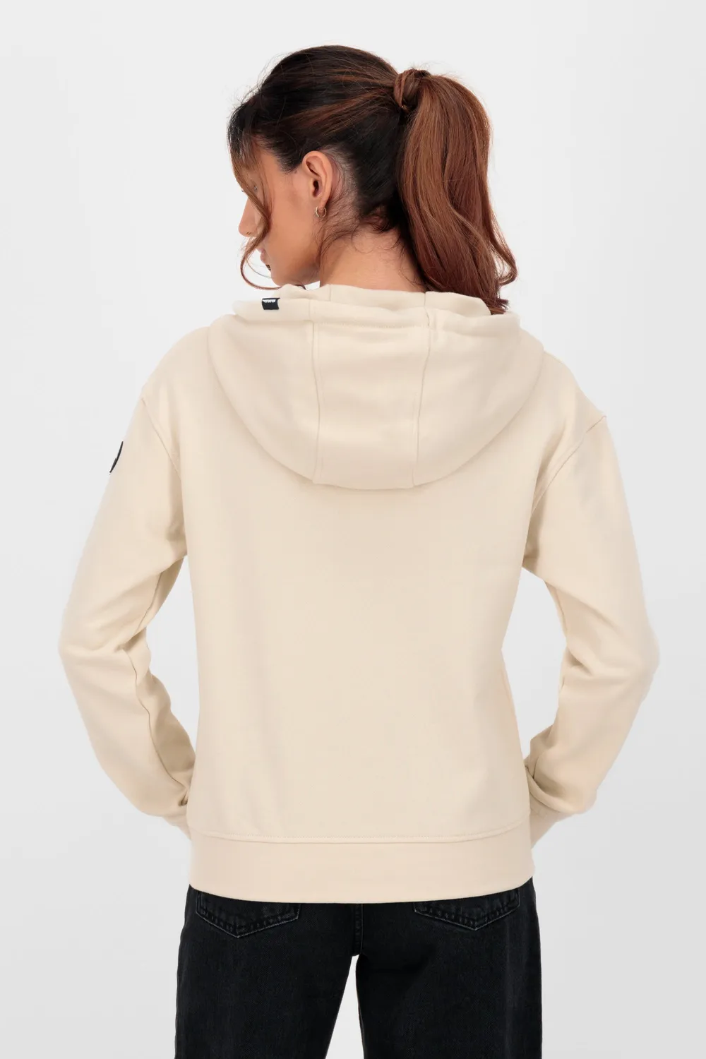 Alife & Kickin TwigAK A Hoodie Beige Baumwolle kurz