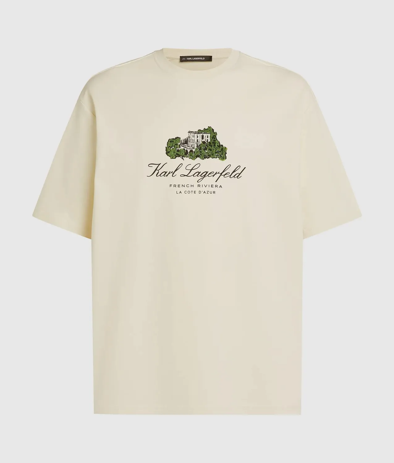 Karl Lagerfeld Villa la Vigie T-Shirt Bio-Baumwolle relaxed