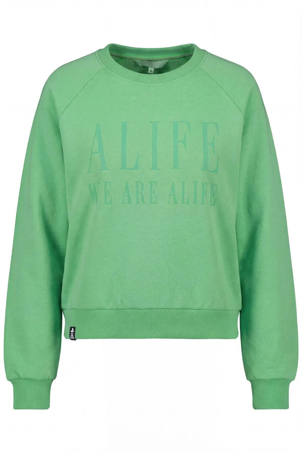 Alife & Kickin ThyraAK P Sweatshirt Grün Oversize