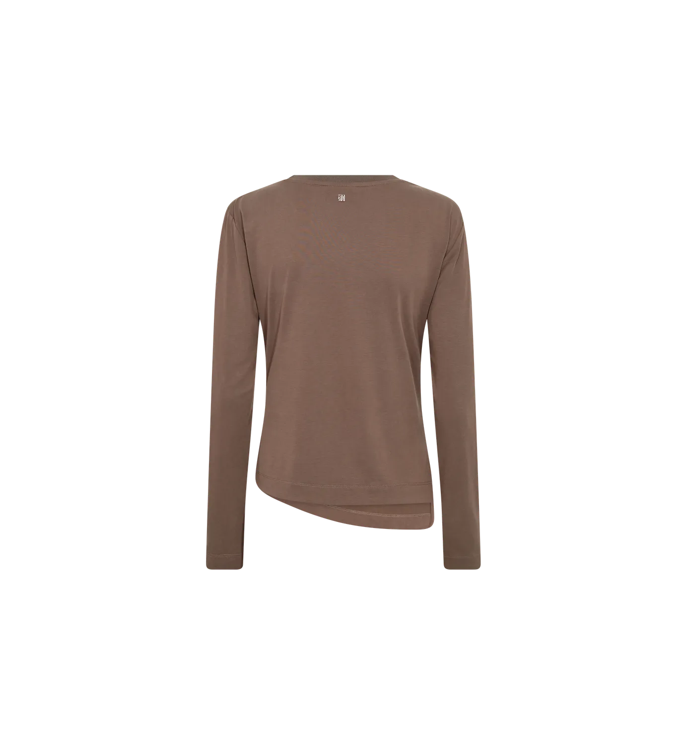 Mos Mosh MMAmi Draped Langarmshirt Delicioso Modal figurbetont