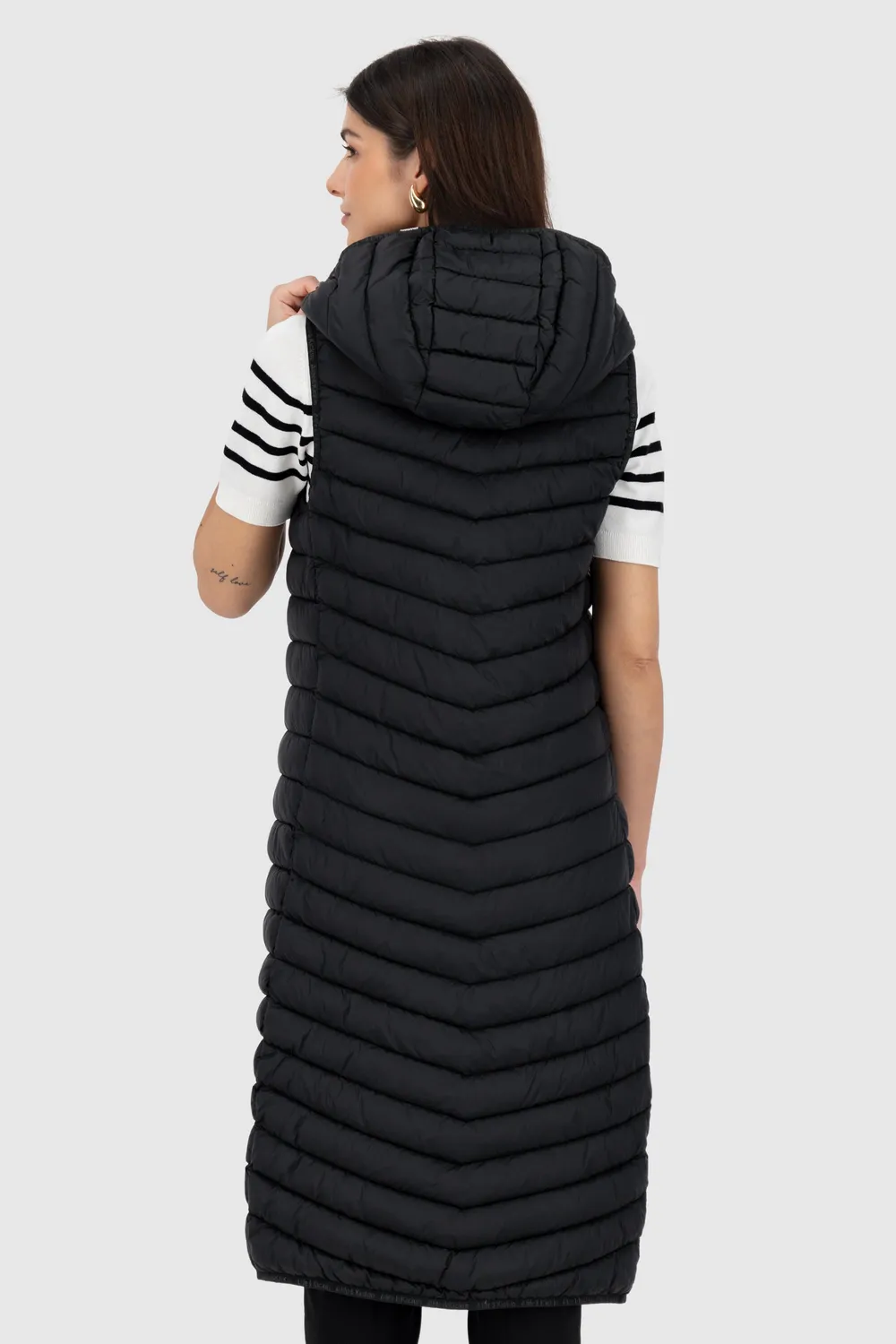 Alife & Kickin JurinaAK A Weste Schwarz Damen Lang