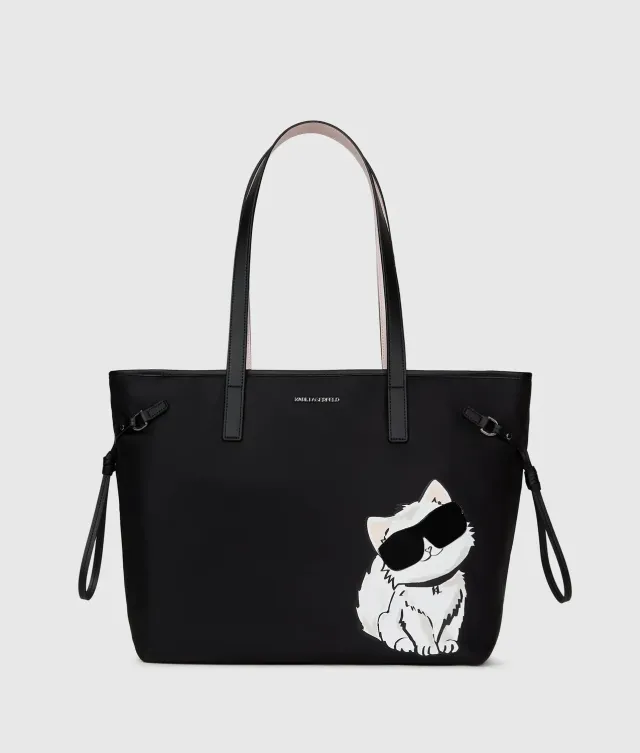 Karl Lagerfeld Ikon Choupette Tote Kordelzug Laptop 14 Zoll