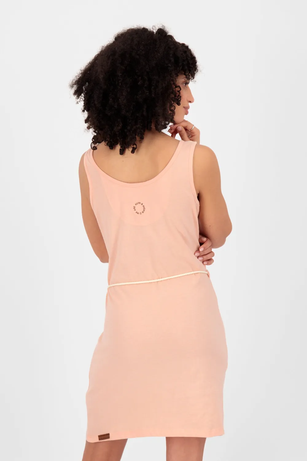 Alife & Kickin JenniferAK A Kleid Rosa ärmellos Sommer