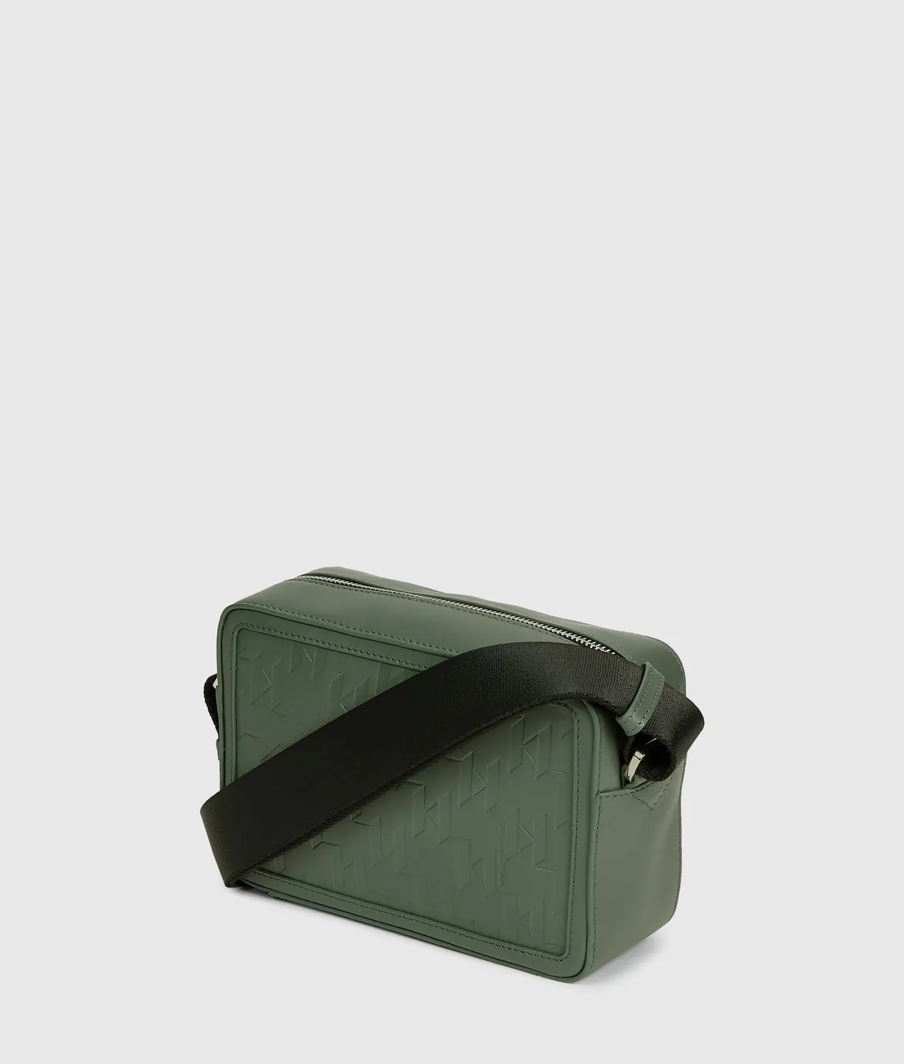 Karl Lagerfeld K/Loom Kameratasche Leder Monogramm