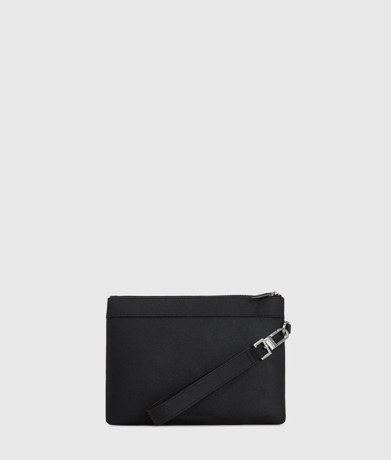 Karl Lagerfeld K/Monogram Leder-Pouch One Size mit Monogramm