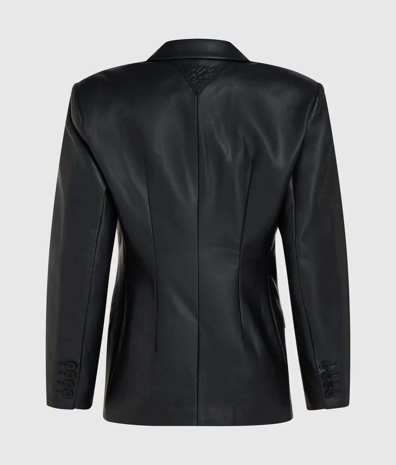 Karl Lagerfeld Oversized Blazer Kunstleder schwarz Gr. 0-10