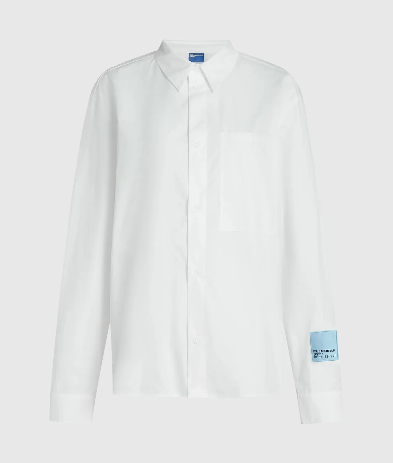 Karl Lagerfeld Jeans Pietro Terzini Hemd Boxy Baumwolle