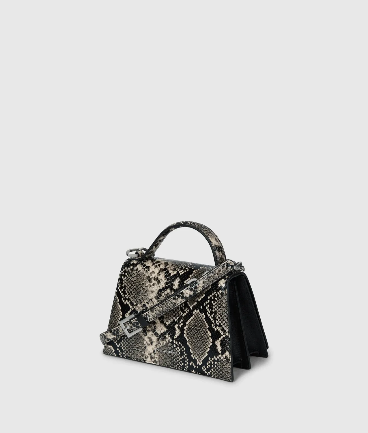 Karl Lagerfeld K/Signature Python Umhängetasche klein