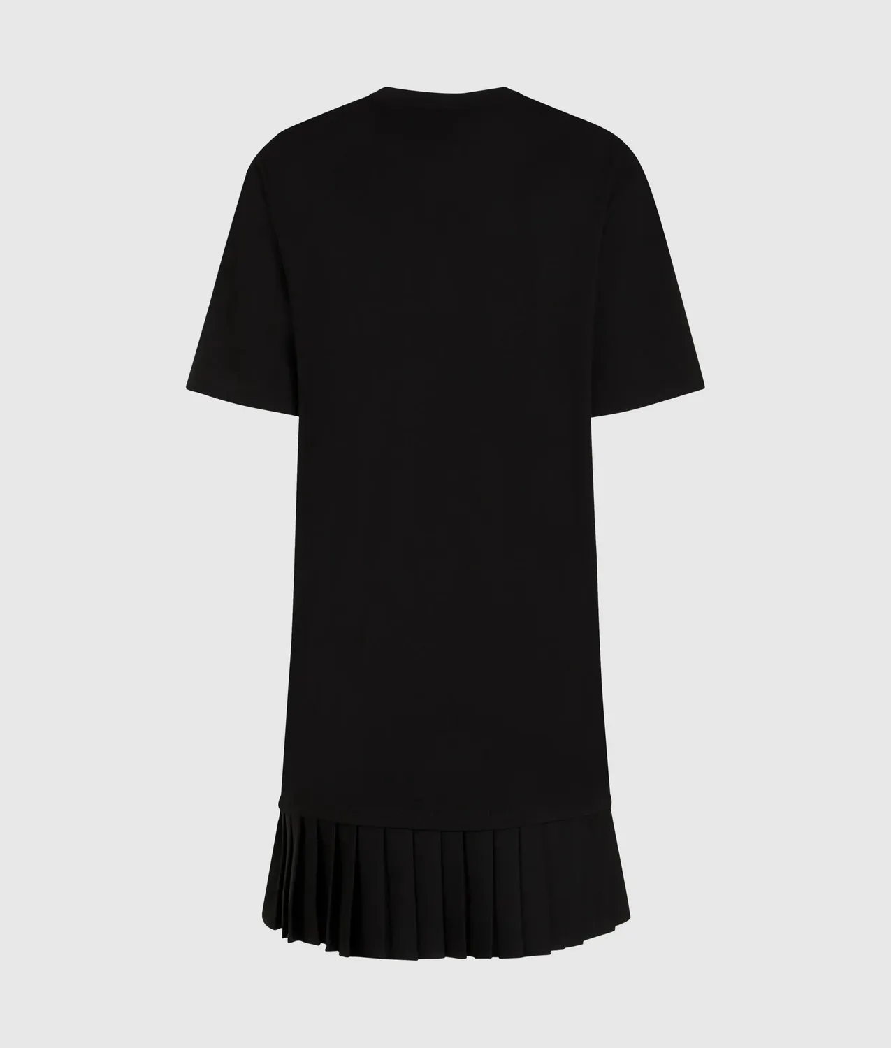 Karl Lagerfeld KL Jeans Pleated Hem Kleid Bio-Baumwolle