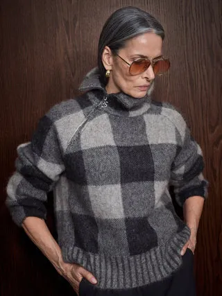 Mos Mosh MMMaija Check Strickpullover kariert