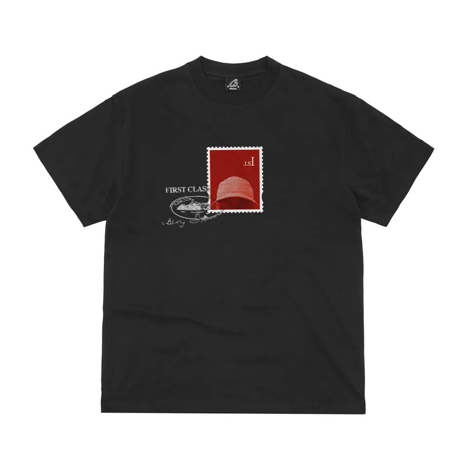 Corteiz Konnichiwa 10th Anniversary T-Shirt Schwarz