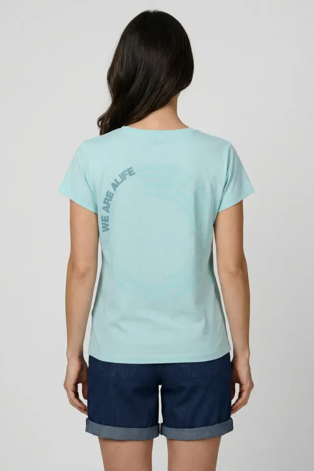 Alife & Kickin SofiaAK T-Shirt Hellblau Bio