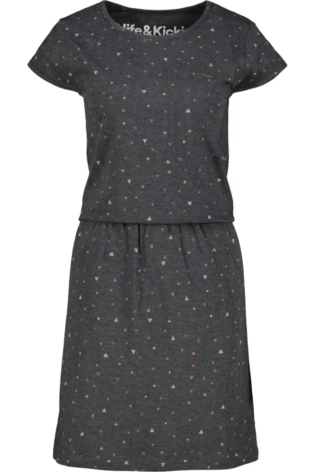 Alife & Kickin ShannaAK B Kleid Schwarz Muster Gr. S