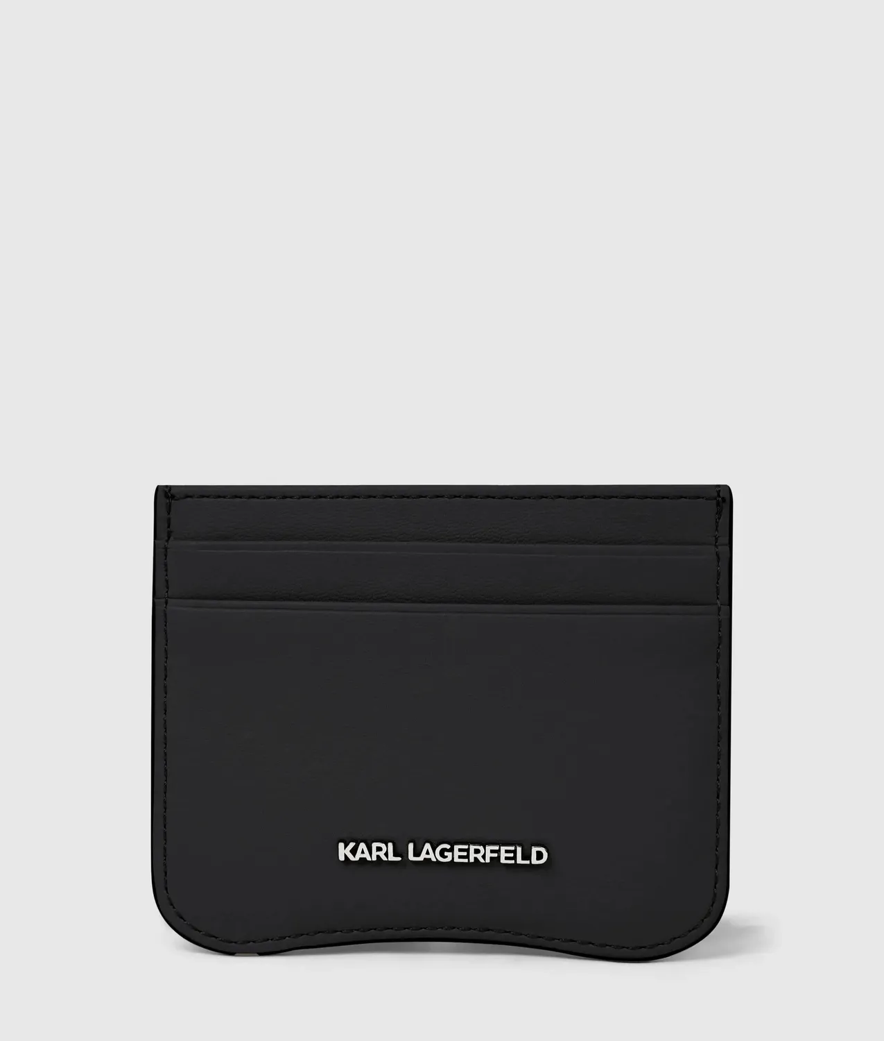 Karl Lagerfeld Ikon Smooth Kartenetui One Size slim gewebt