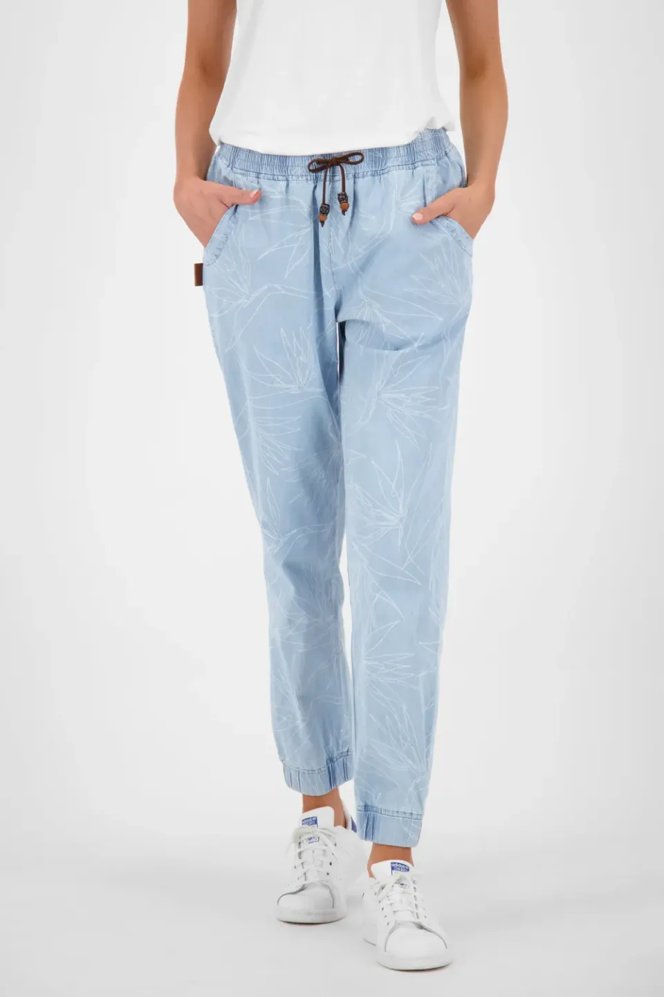Alife & Kickin AliciaAK DNM B Joggpants Hellblau Damen
