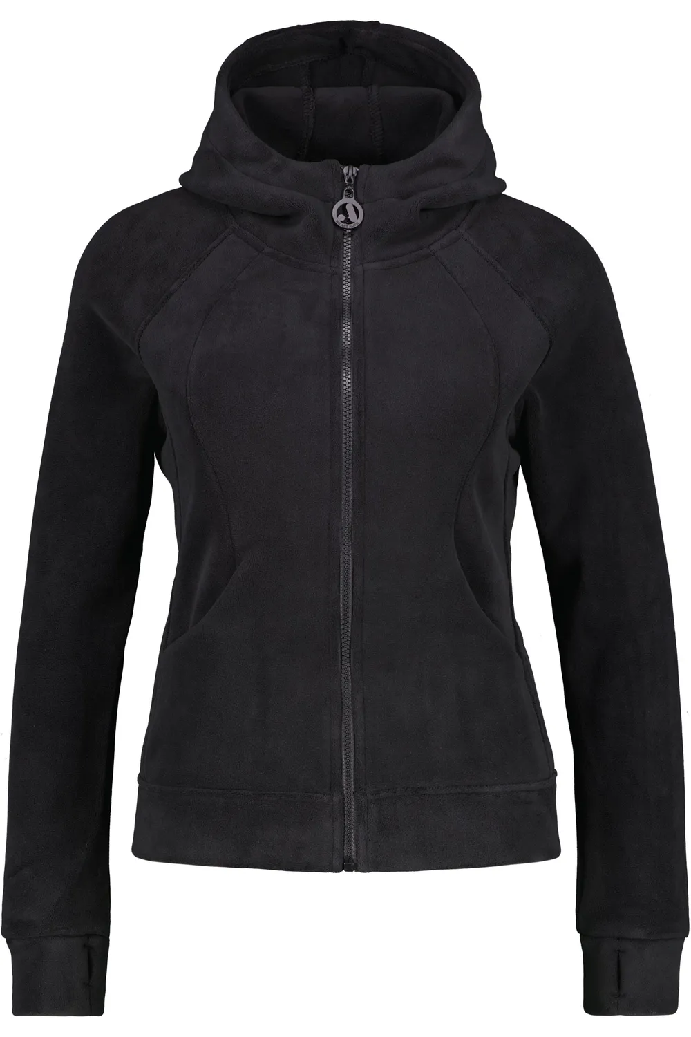 Alife & Kickin AyuAK F Hooded Fleece Jacke Schwarz