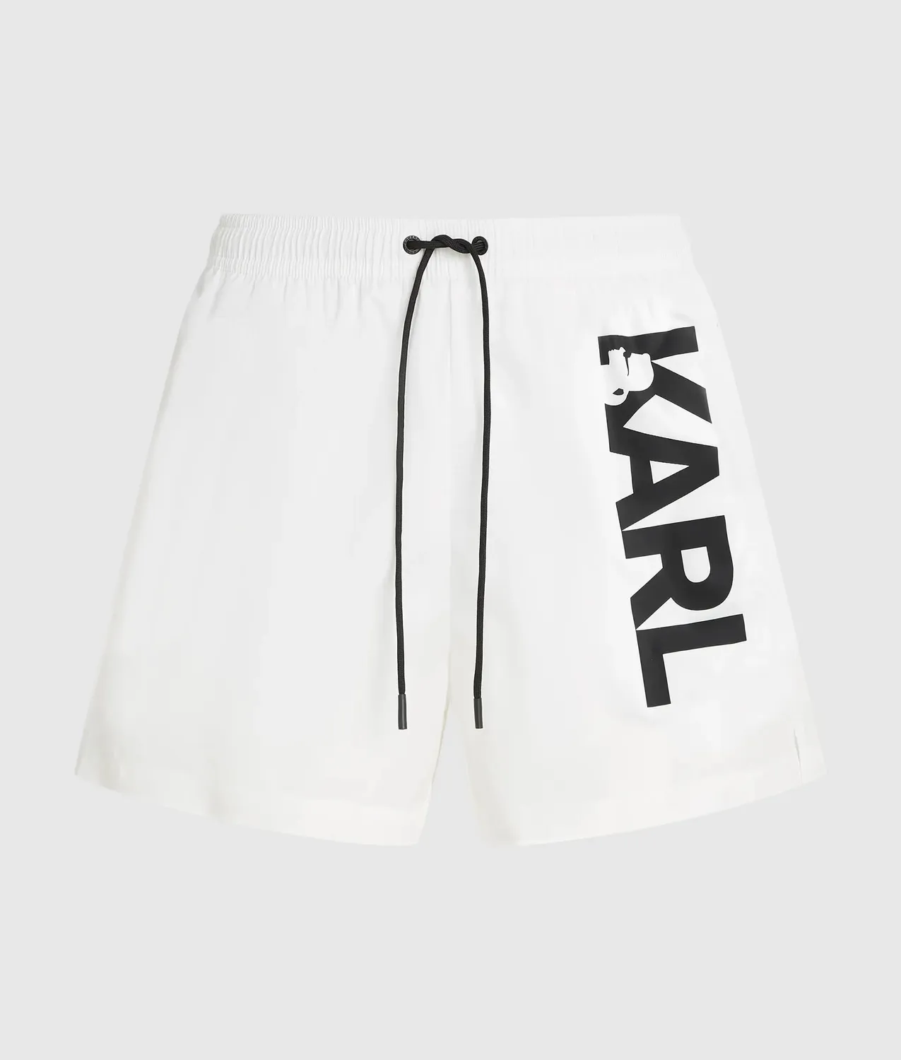 Karl Lagerfeld Logo Short Boardshorts Badehose mit Mesh