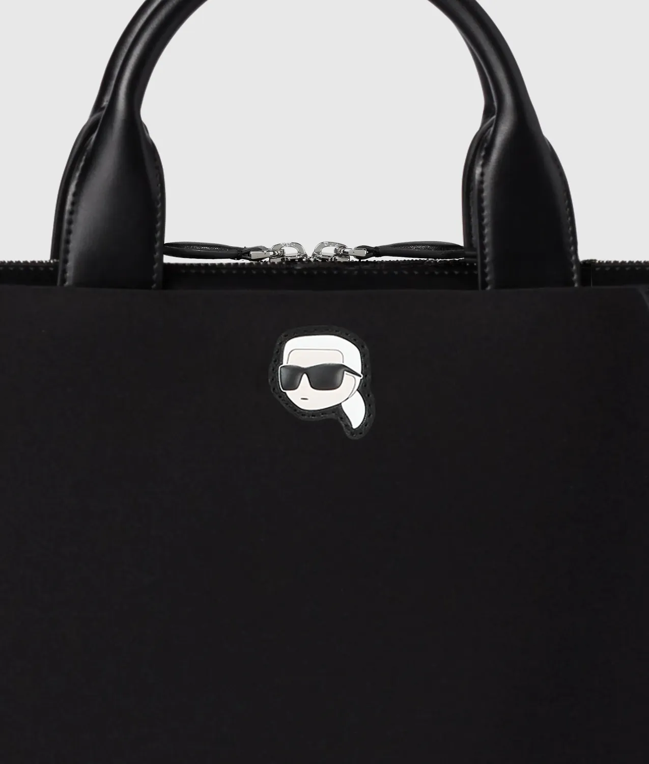 Karl Lagerfeld Ikon Laptop Tasche Neopren Schwarz