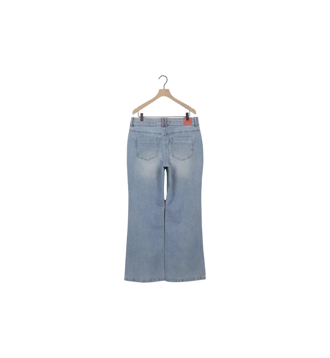 Mos Mosh MMMarlena Puddle Jeans Light Blue Flare 31 32