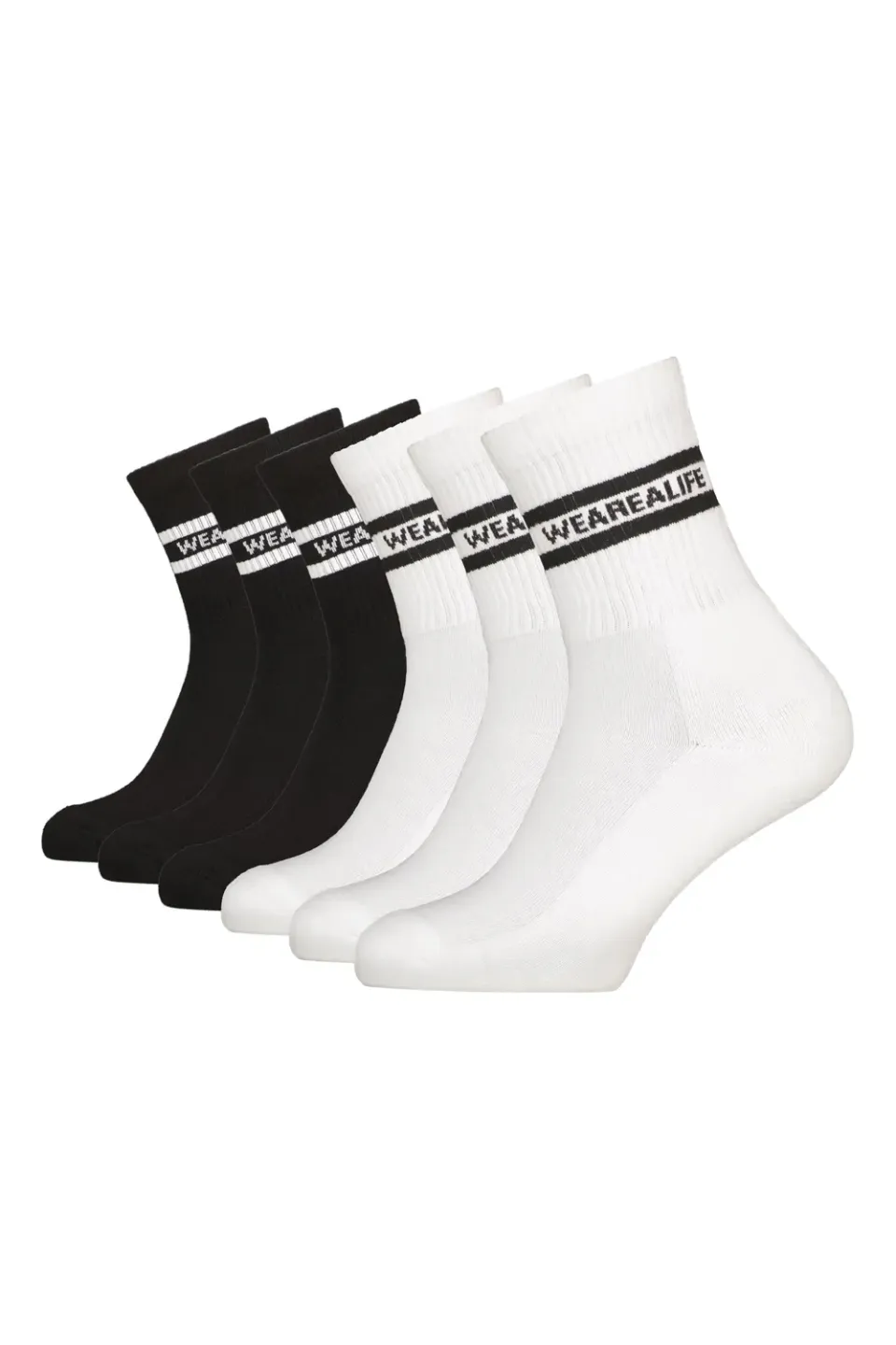 Alife & Kickin HenjaAK Crew Cush Socken mix 6er Pack