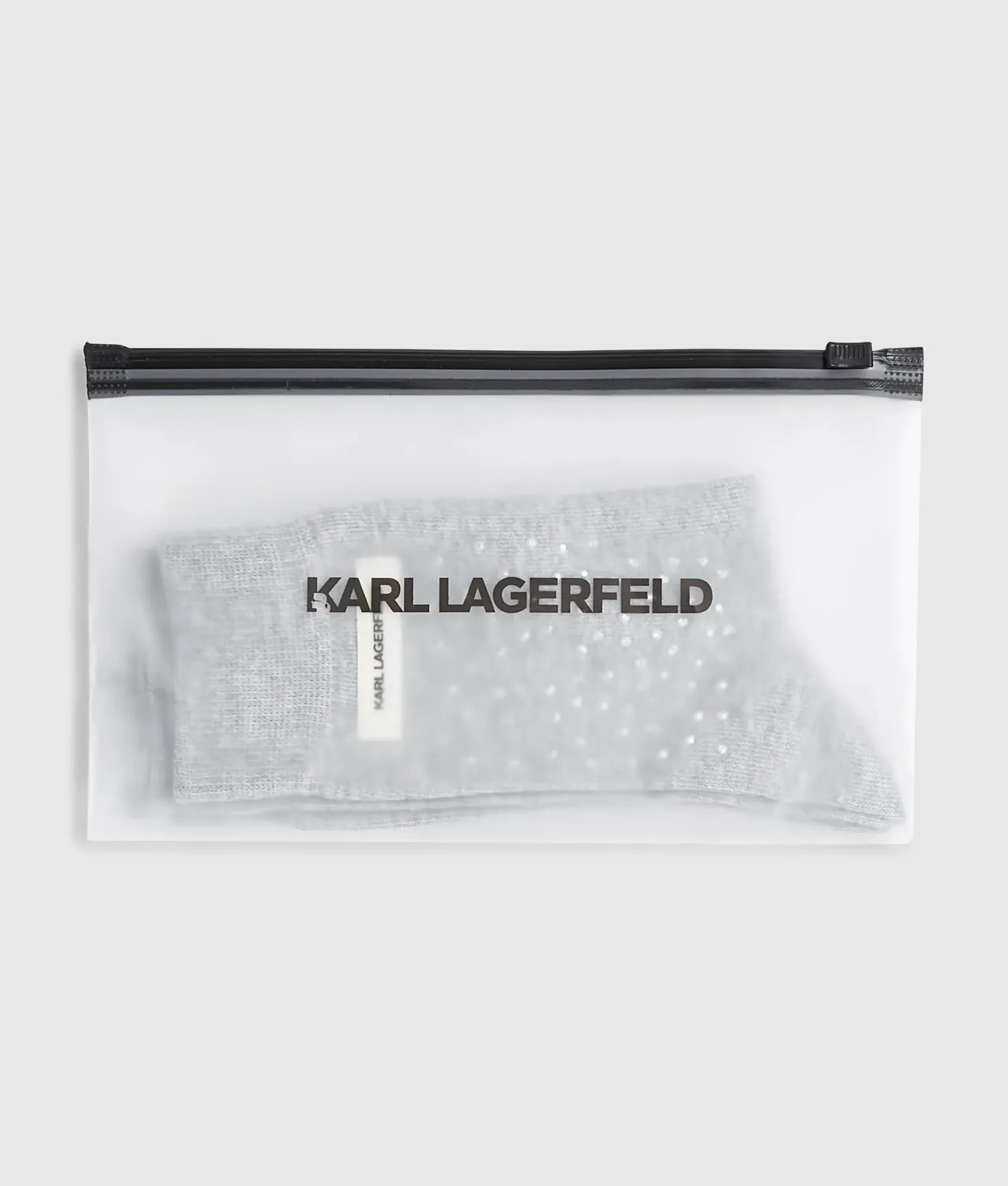 Karl Lagerfeld Rhinestone Logo-Socken Baumwolle 5-12