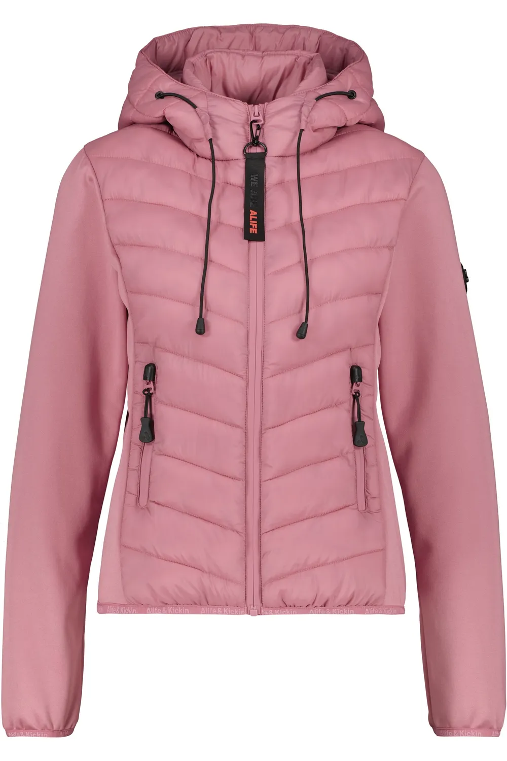 Alife & Kickin ZeliaAK A Hybrid Jacke Rot Leicht